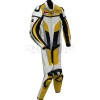RTX Yellow Spartan Sports Biker One Piece Leather Suit